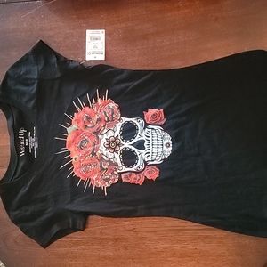 Womens Day of the Dead Graphic Tee